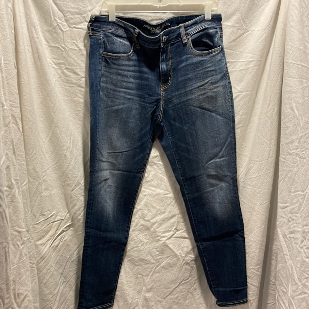 American Eagle Jeans Size 14 Blue